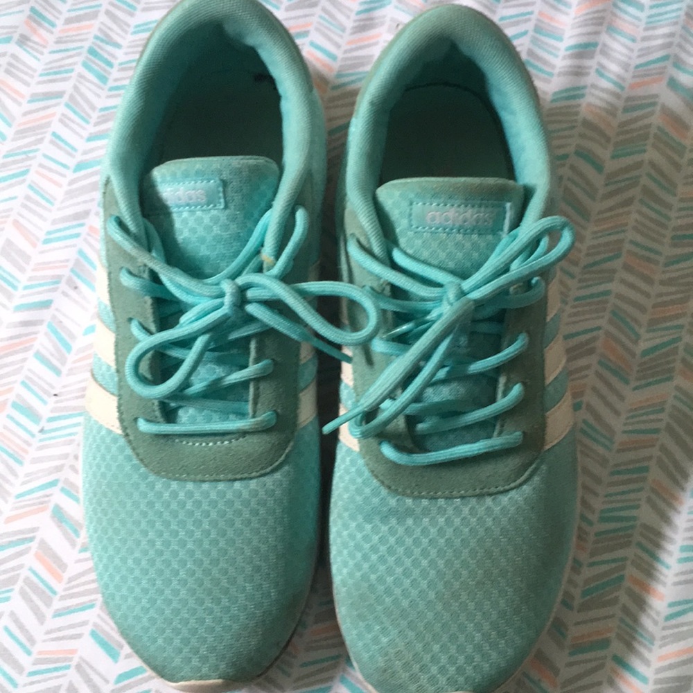 Adidas “neo” sneakers - pretty blue size 9